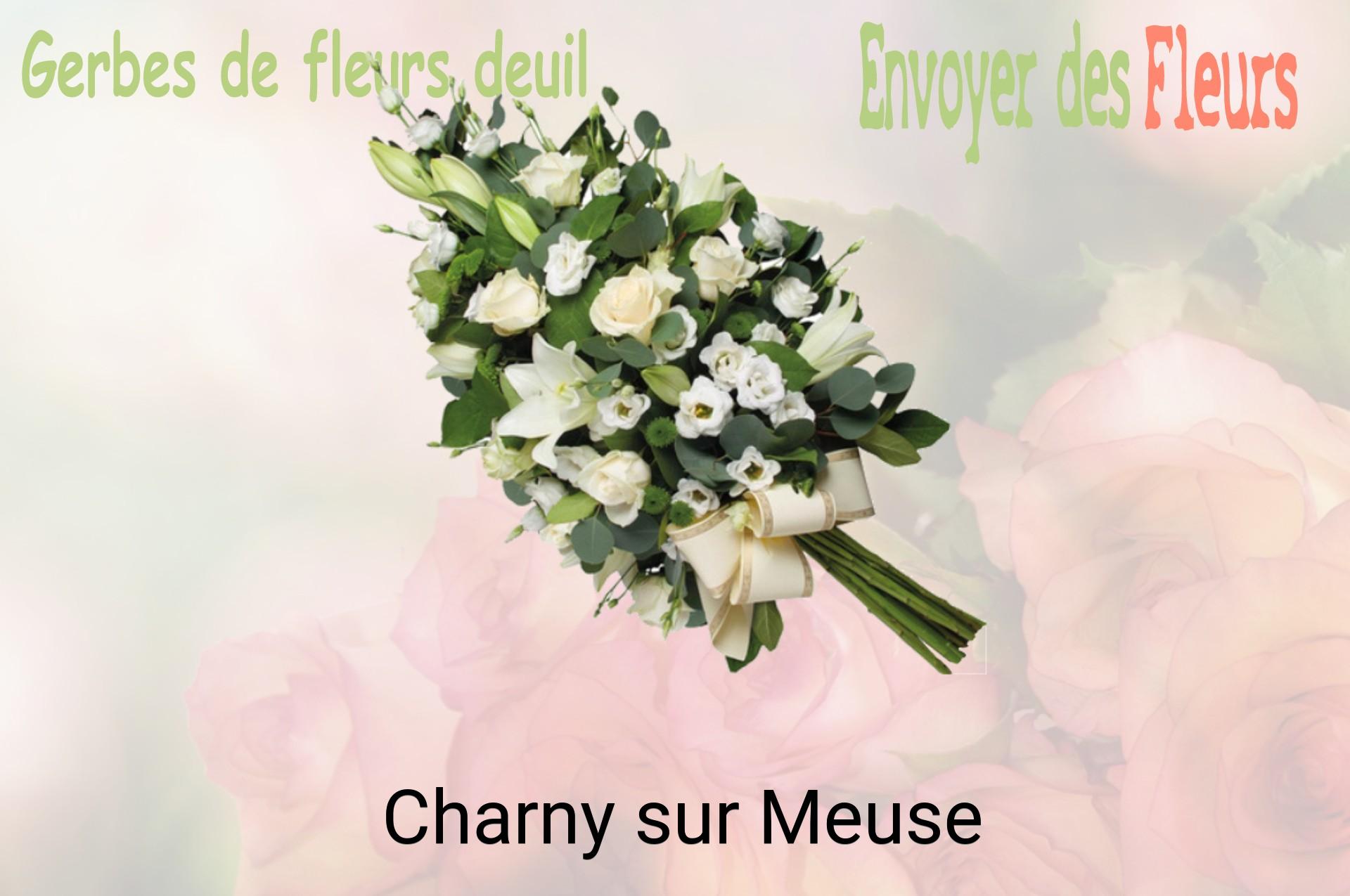 Gerbe de fleurs de deuil livrée à Charny-sur-Meuse